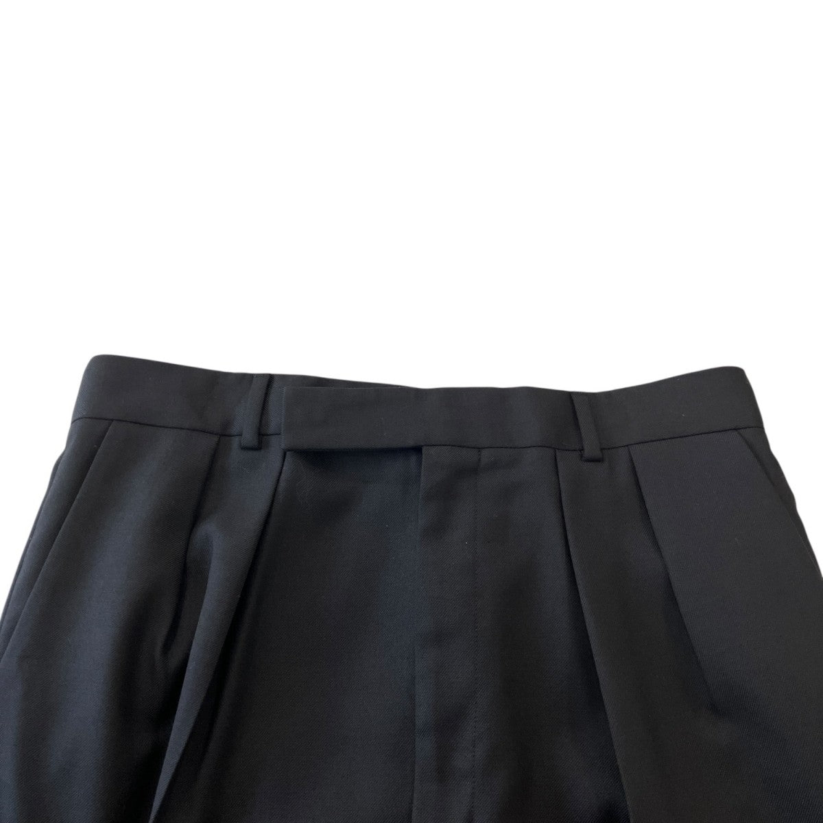 CELINE 19SSNEW WAVEウールギャバジンツープリーツニューウェーブパンツ2P093673D 古着・中古-3枚目のアイテム画像