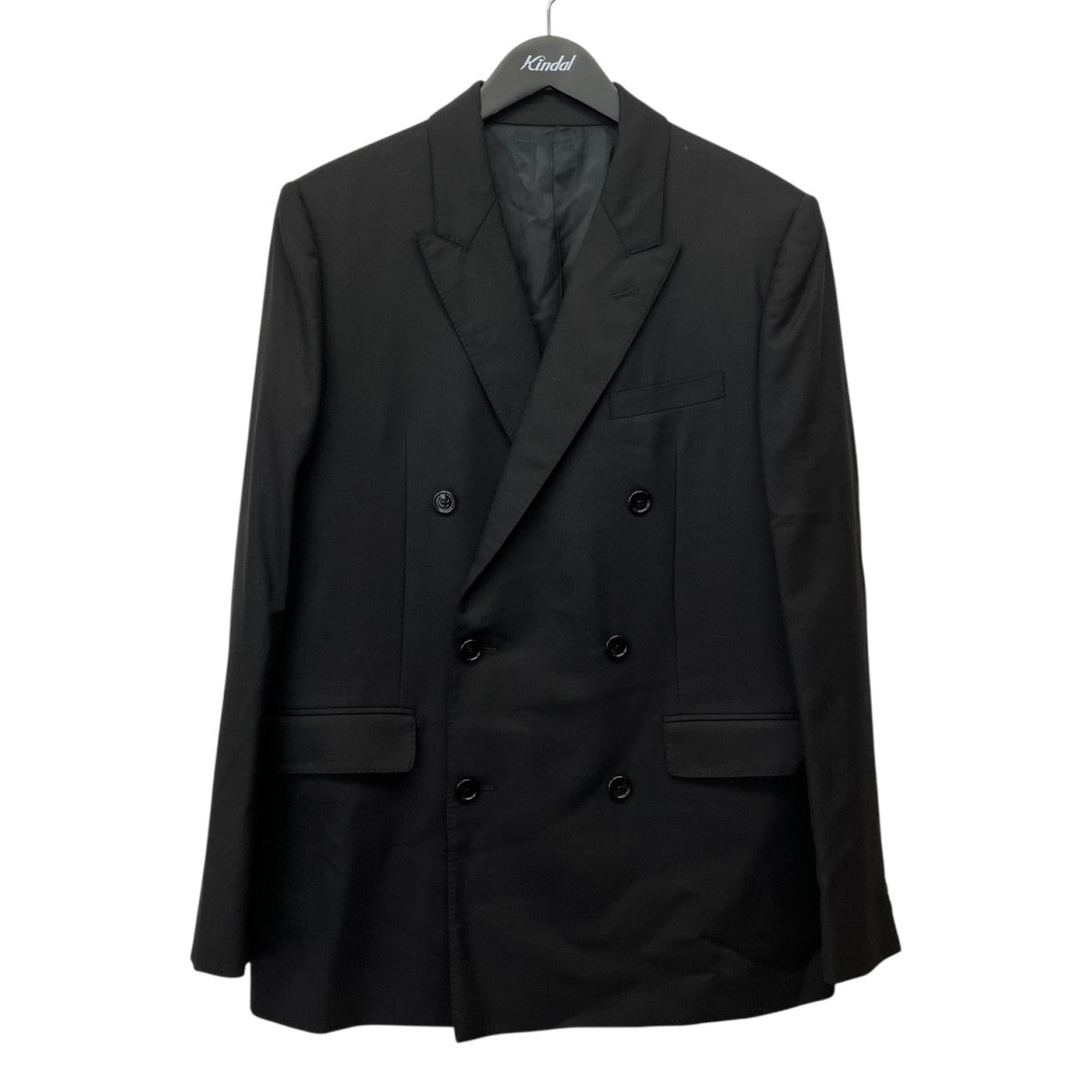 CELINE 19SSDOUBLE BREASTED RECTANGLE JACKET IN WOOL GABARDINEダブルブレスドジャケット2V295673D 古着・中古-1枚目のアイテム画像