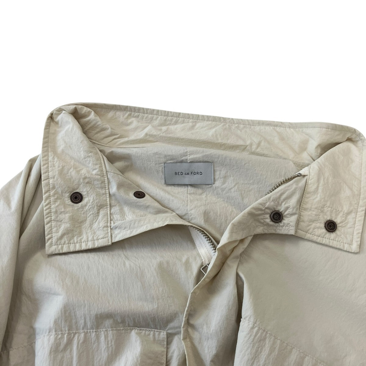 BED J．W． FORD 23AWShort Modsクロップドナイロンジャケット23AW-B-JM03 古着・中古-3枚目のアイテム画像