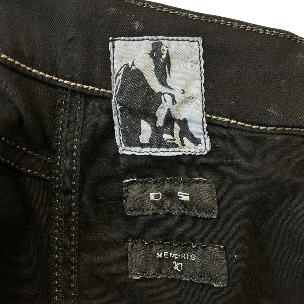 DRKSHDW 16SSMEMPHISバイカーパンツDU16S1356-SBW 古着・中古-6枚目のアイテム画像
