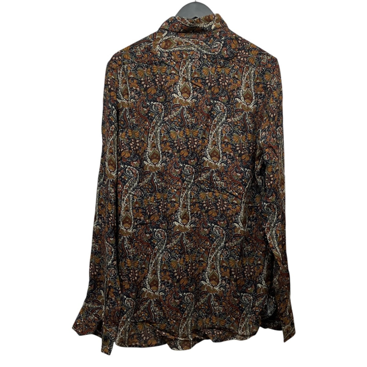 Saint Laurent Paris 16AW長袖ペイズリーシャツ376916 Y302N 古着・中古-2枚目のアイテム画像