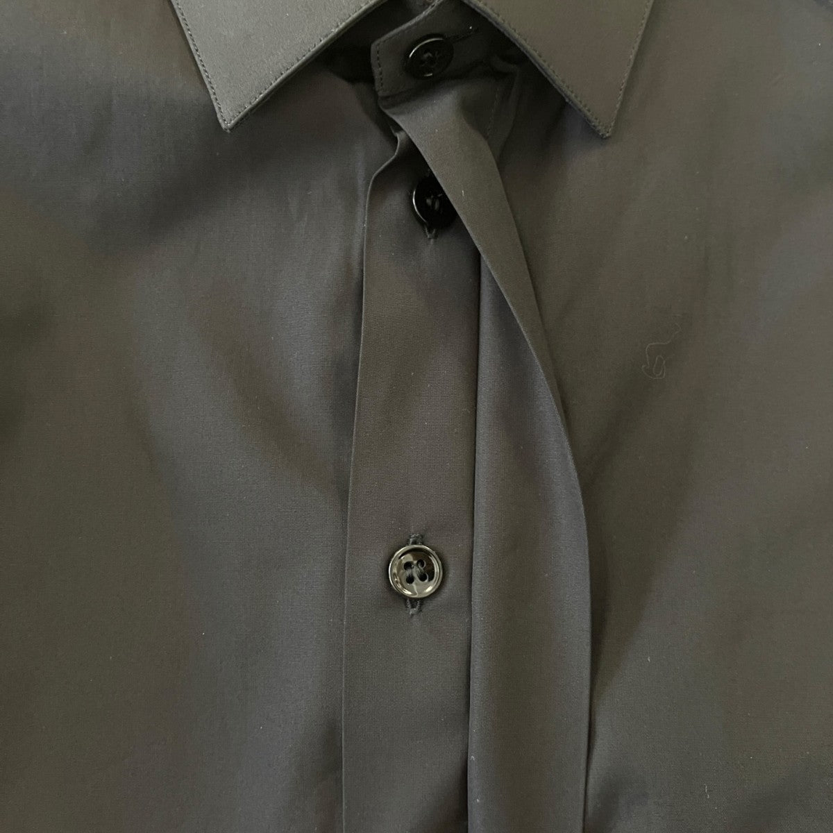 Saint Laurent Paris 17SS長袖シルクシャツ439373 YYL16 古着・中古-8枚目のアイテム画像