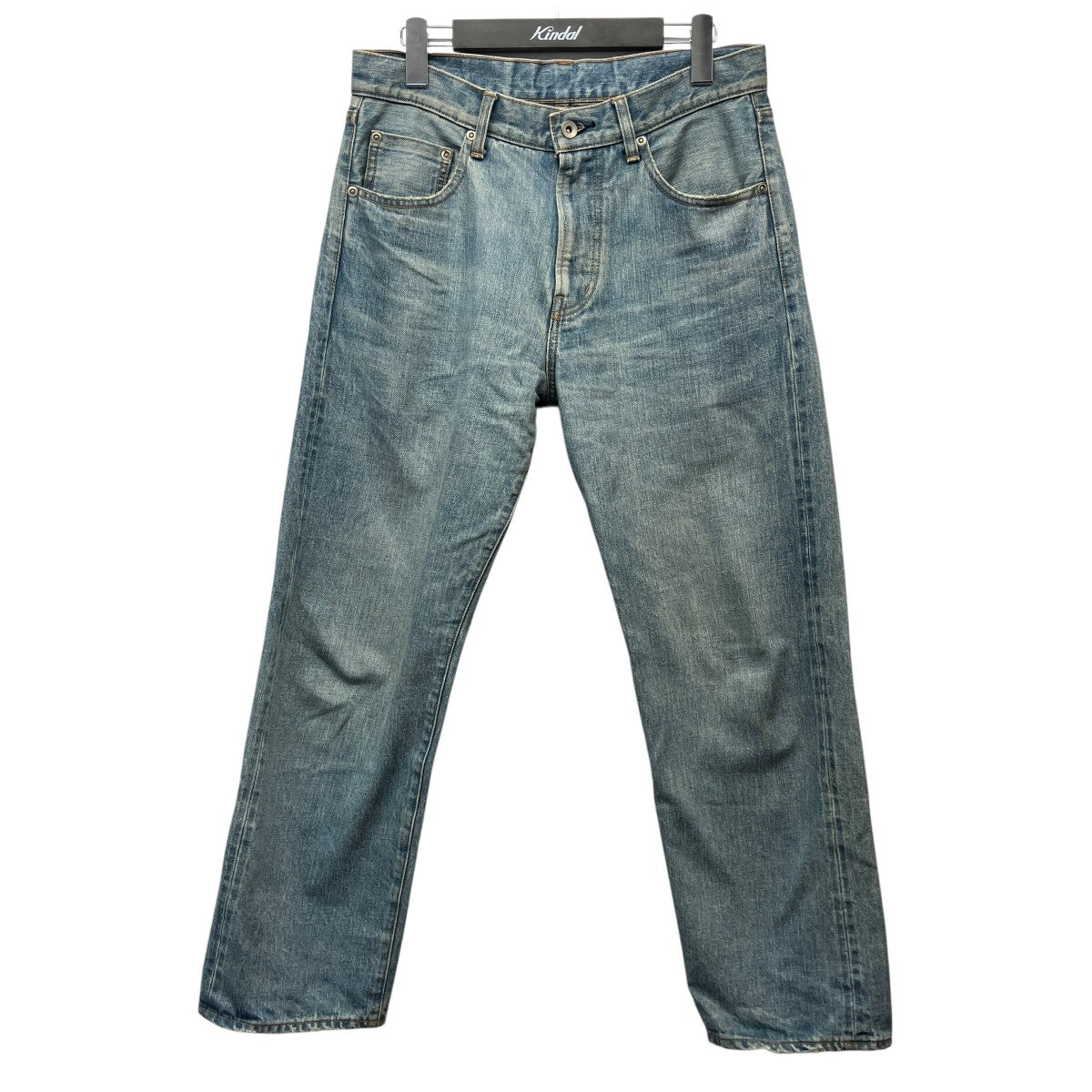 kaja(カジャ) STANDARD SELVEGE WASHED DENIM PANTS5Pデニムパンツ