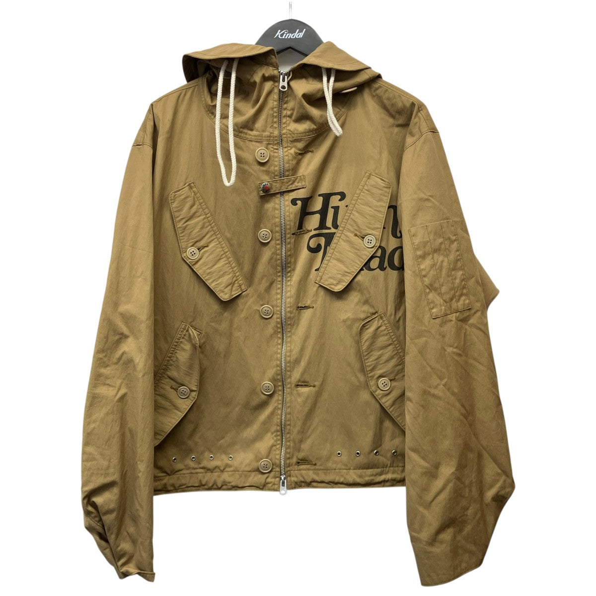 24SSPROTOTYPE HOODEDジップアップジャケット