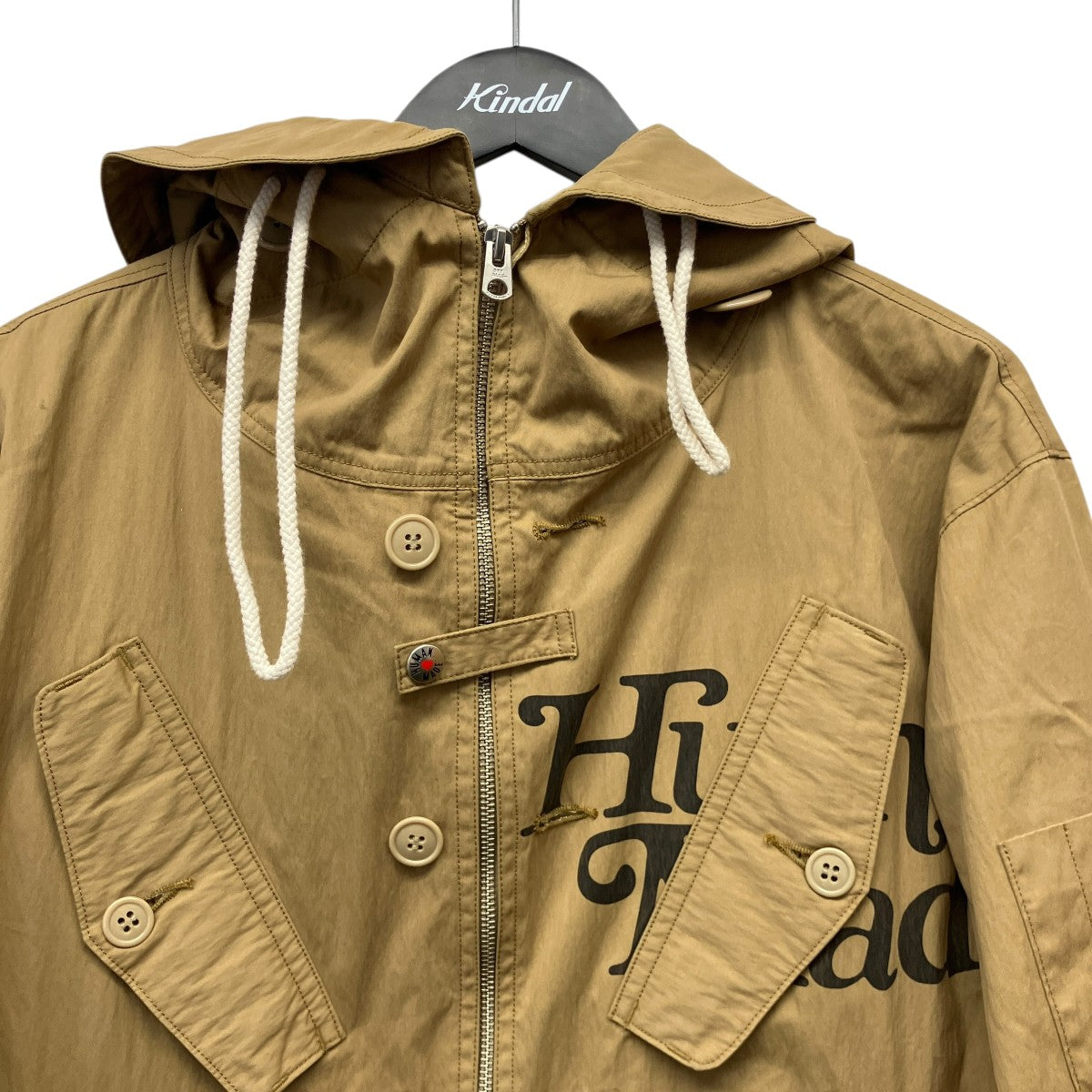 24SSPROTOTYPE HOODEDジップアップジャケット