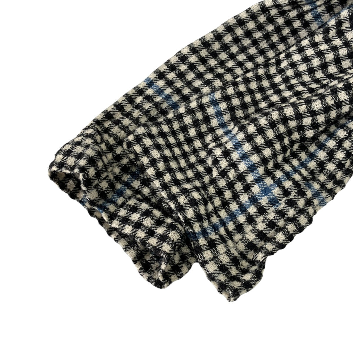 COMME des GARCONS COMME des GARCONS チェックウールコットンジャケットS2J006 古着・中古-6枚目のアイテム画像