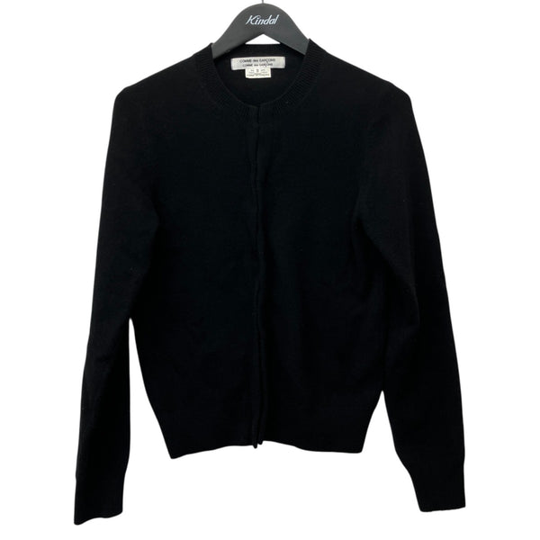 BLACK COMME des GARCONS ブラックコムデギャルソン 20AW 日本製 Layered Wool Cardigan レイヤードウールカーディガン 1F-N001 XL ブラック ニット 定価40,700円 トップス【新古品】【中古】【BLACK COMME des GARCONS】 COMME des GARCONS COMME des GARCONS(コムデギャルソン