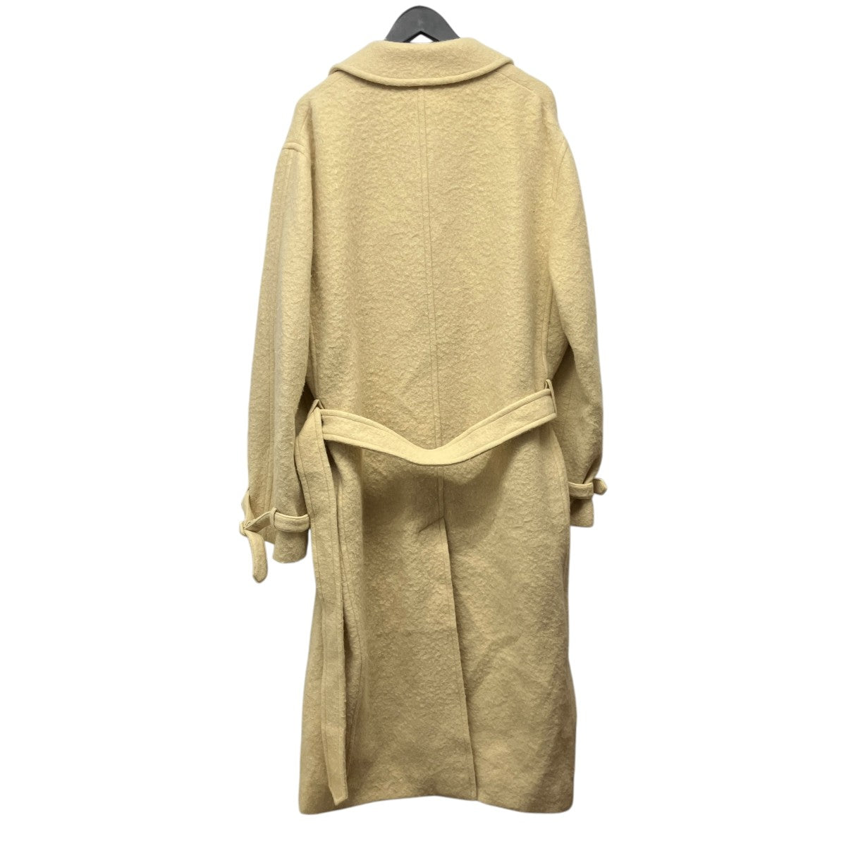 AURALEE 23AWBRUSHED ALPACA WOOL MELTON TRENCH COATアルパカウールメルトントレンチコートA23AC01AS 古着・中古-2枚目のアイテム画像