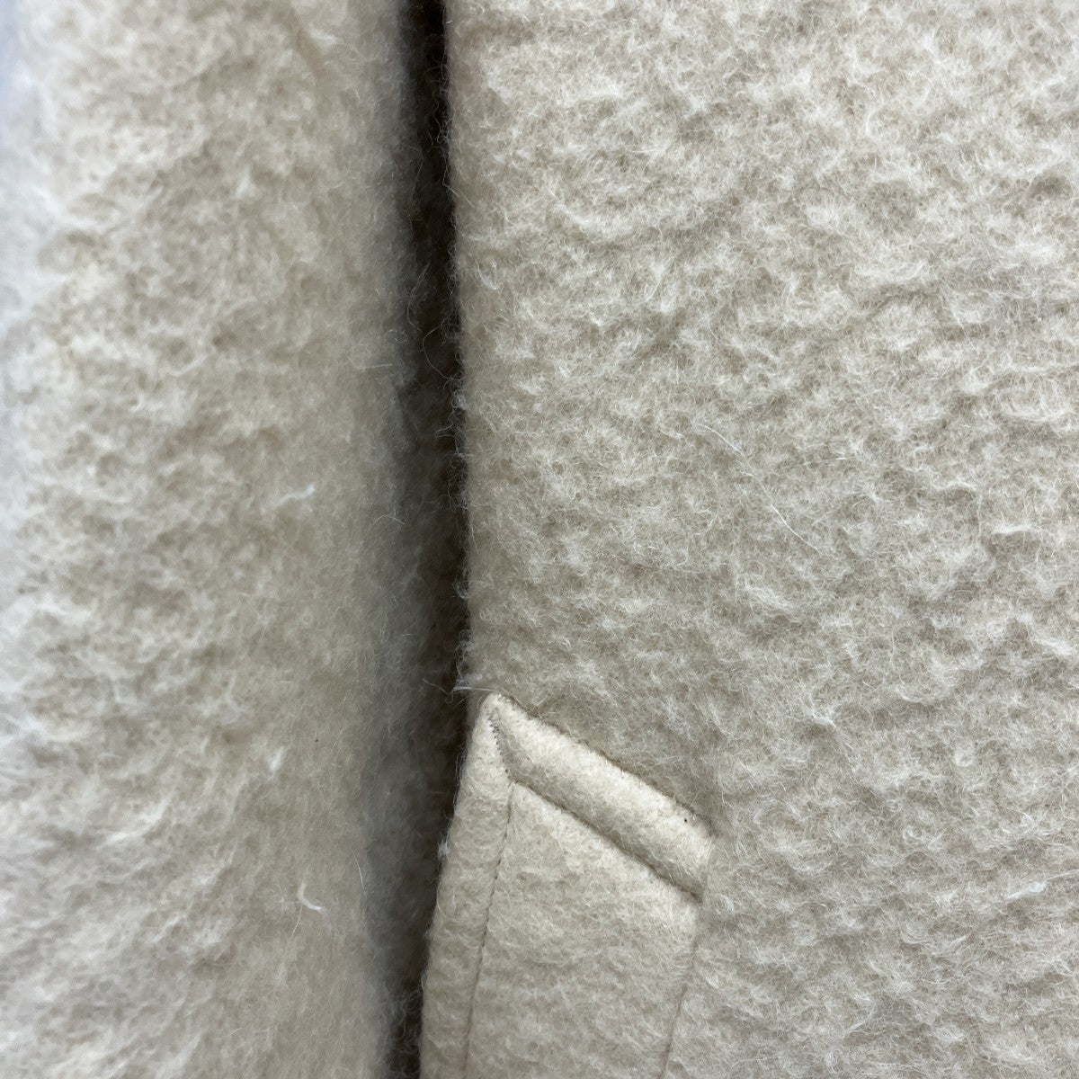 AURALEE 23AWBRUSHED ALPACA WOOL MELTON TRENCH COATアルパカウールメルトントレンチコートA23AC01AS 古着・中古-8枚目のアイテム画像
