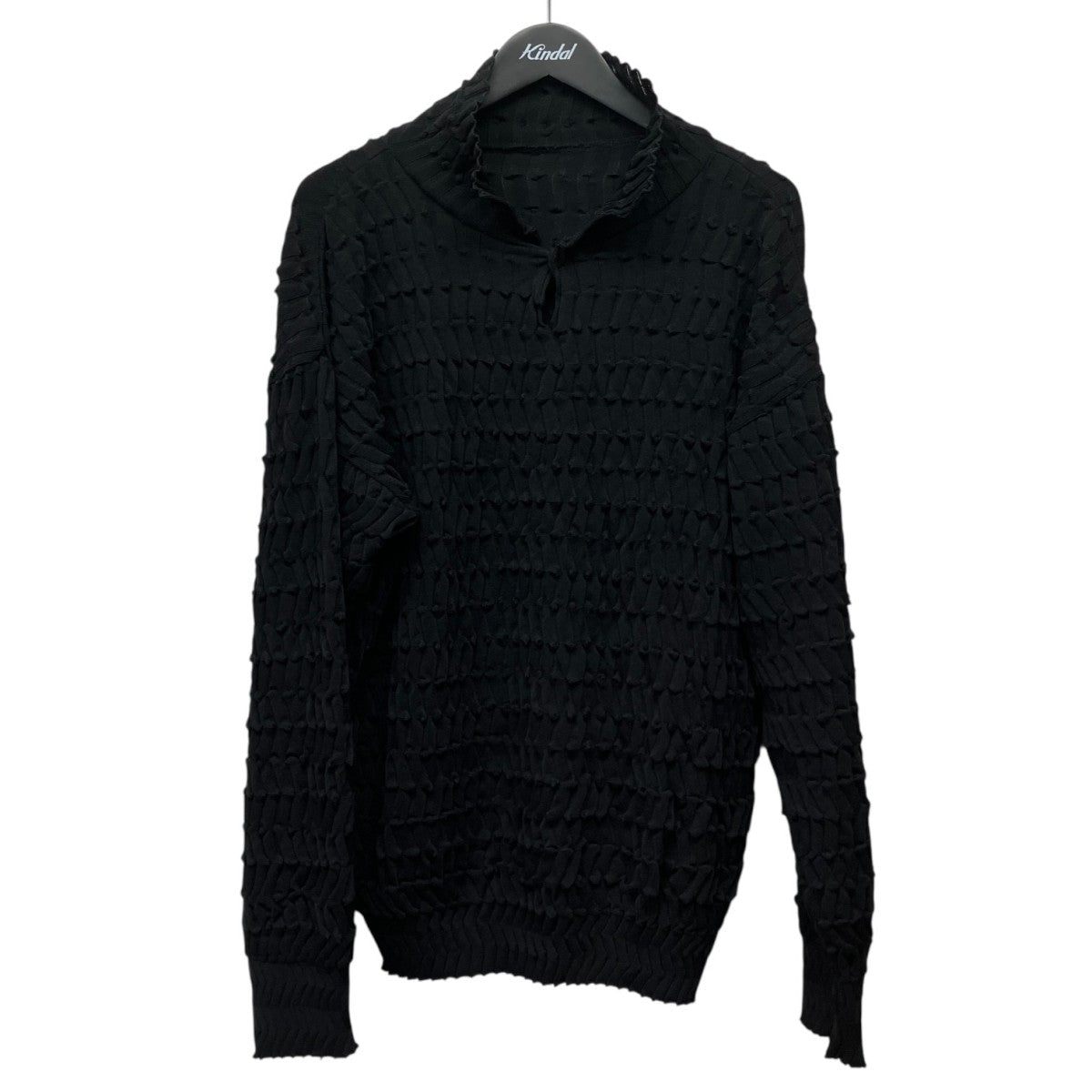 ZIG ZAG RIB KNITジグザグリブニットLA61KN235