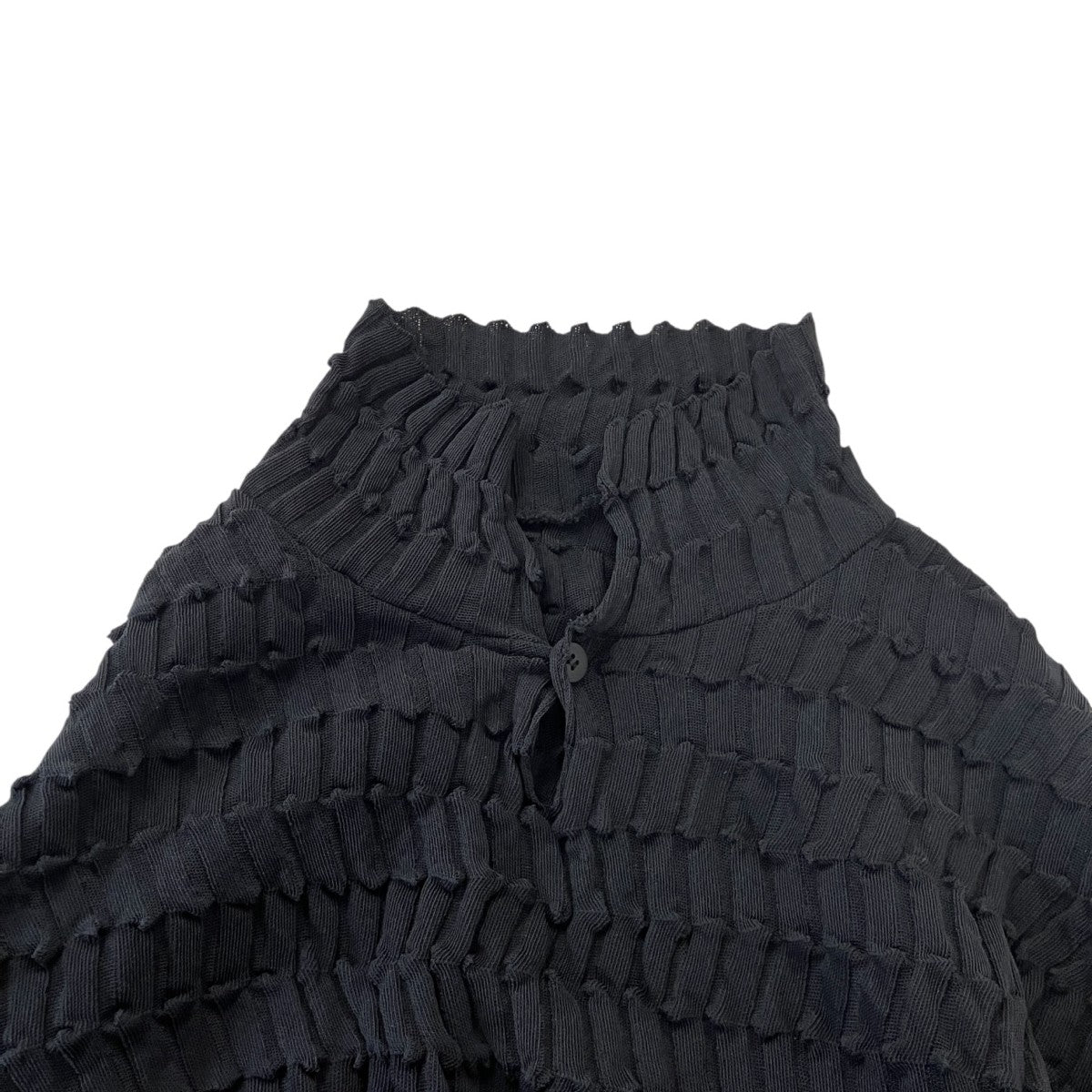 ZIG ZAG RIB KNITジグザグリブニットLA61KN235