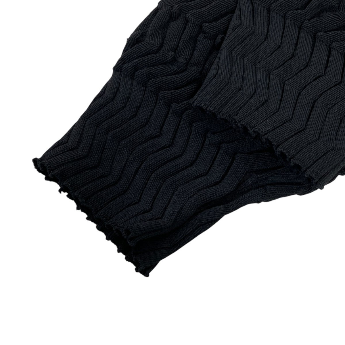 ZIG ZAG RIB KNITジグザグリブニットLA61KN235