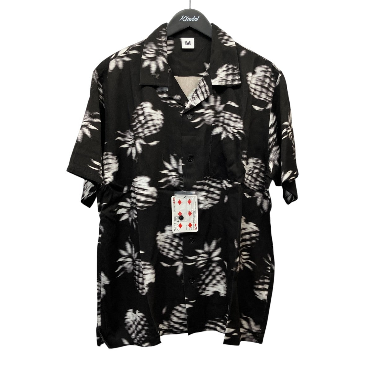 Blurred Rayon ShirtsオープンカラーハーフスリーブシャツVAG45010