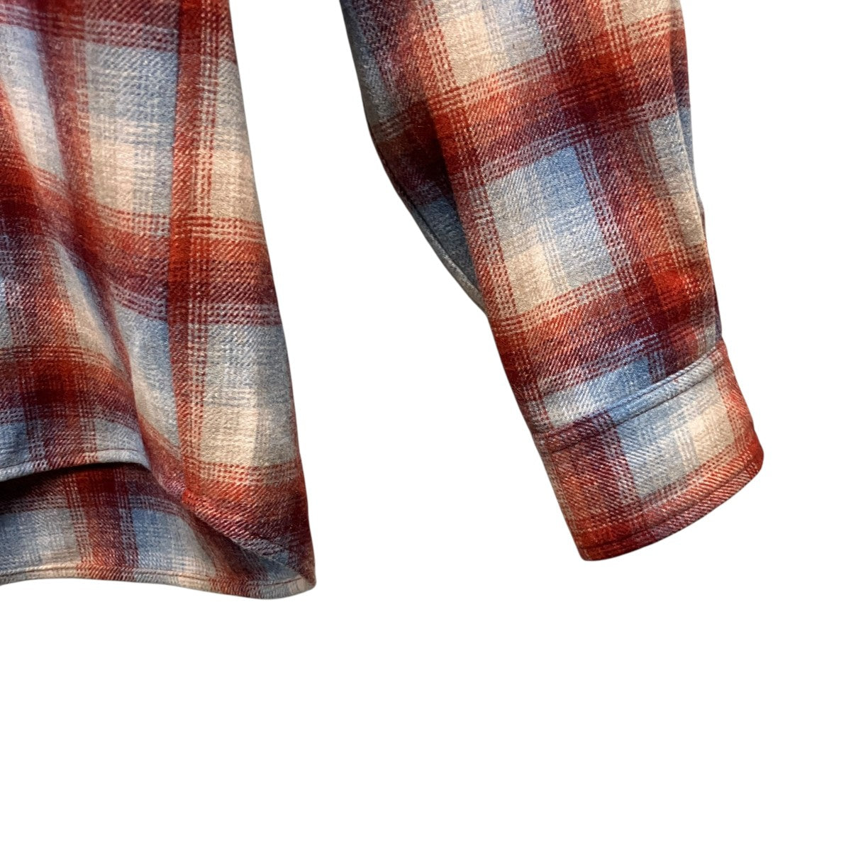 HEAVY WOOL FLANNEL SHIRTボタンダウンチェックシャツWMS-25AW4-010