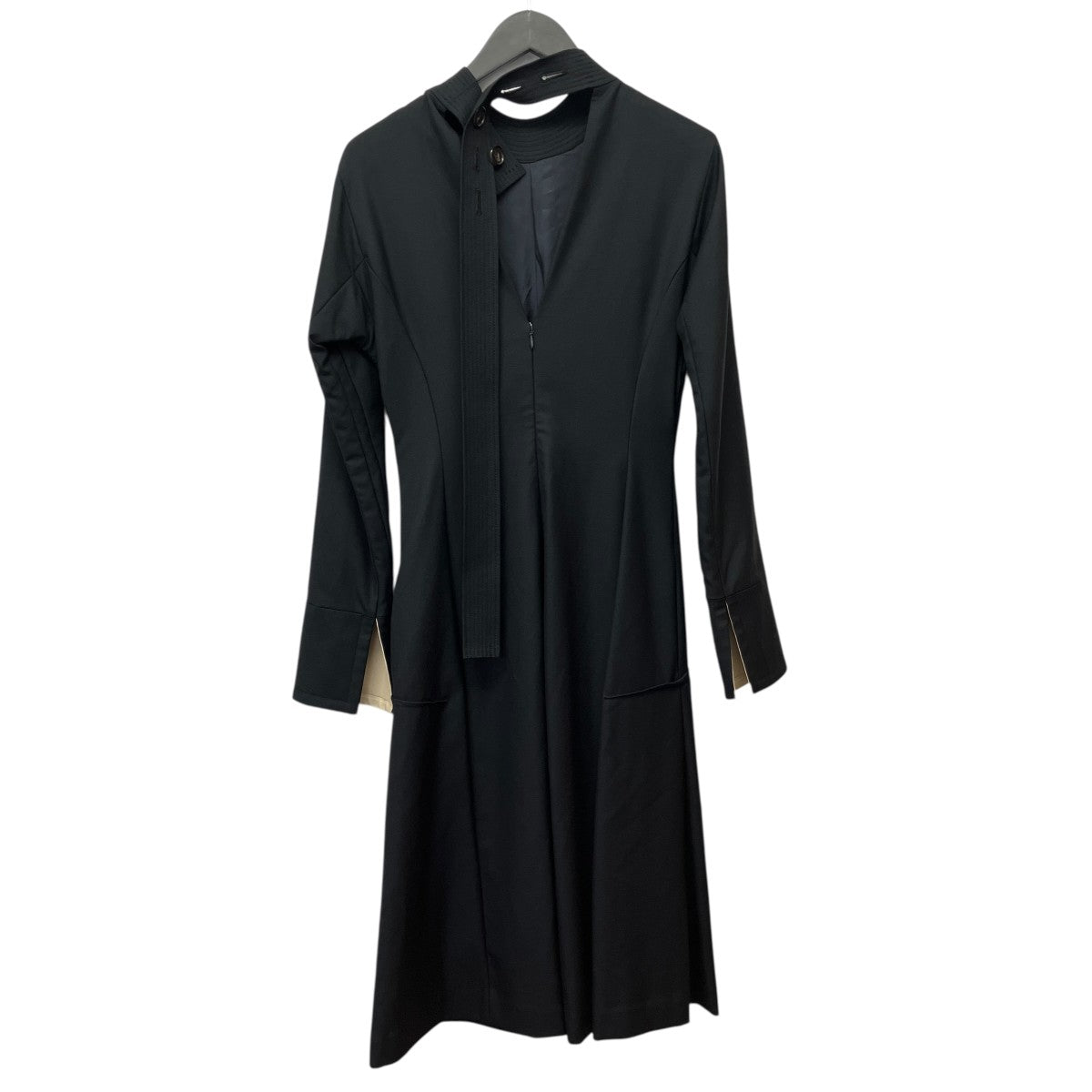 バックスリットワンピースドレスHM19AW402-BOT01