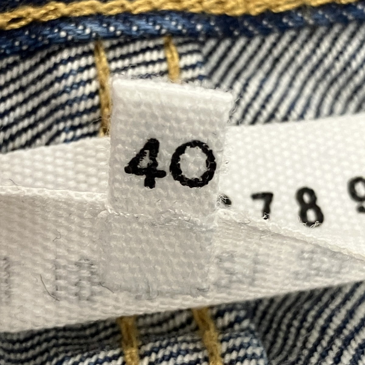 22SSCROPPED KICK-FLARE JEANSクロップドデニムパンツS51LA0158 S30561