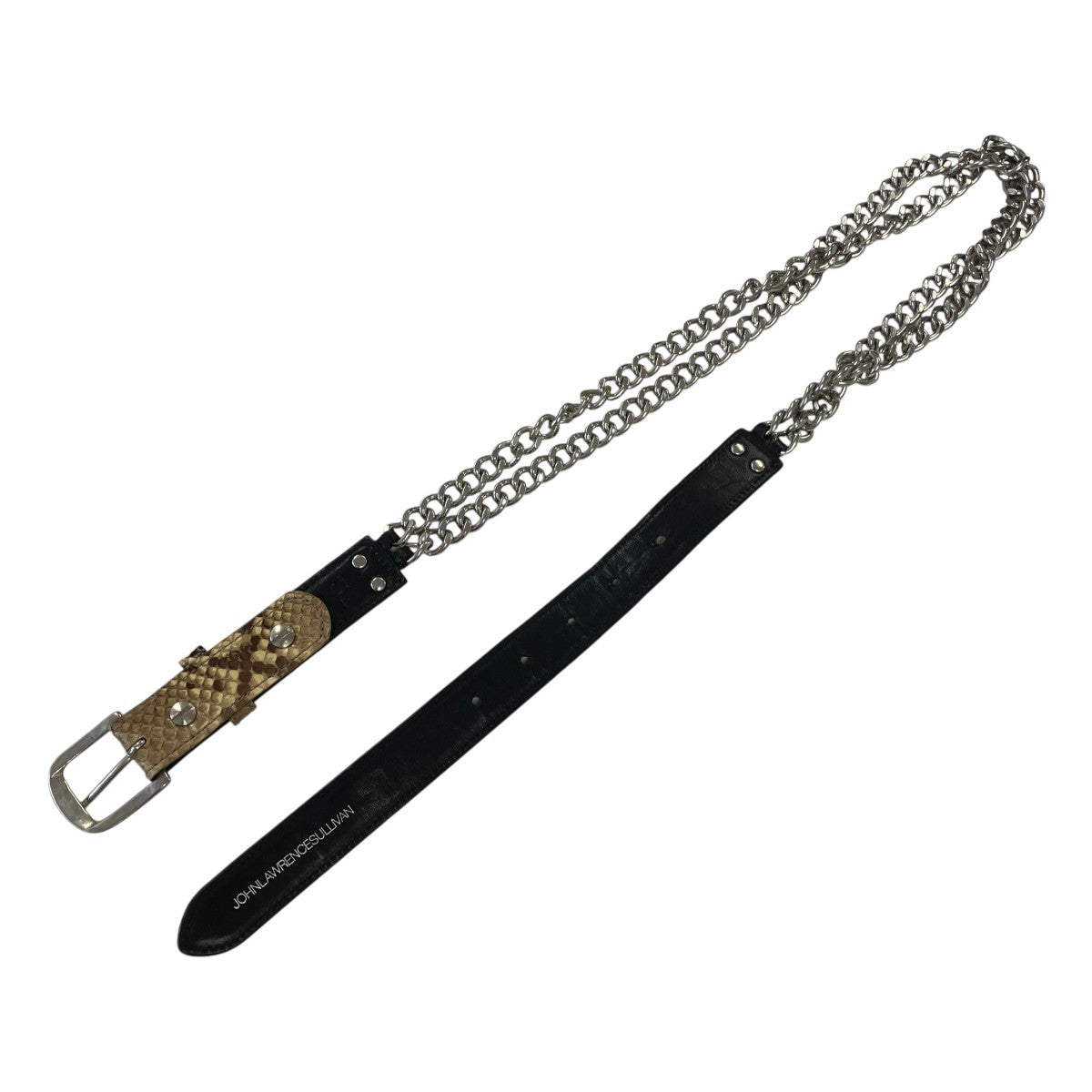 DOUBLE CHAIN BELTパイソン切替チェーンベルト