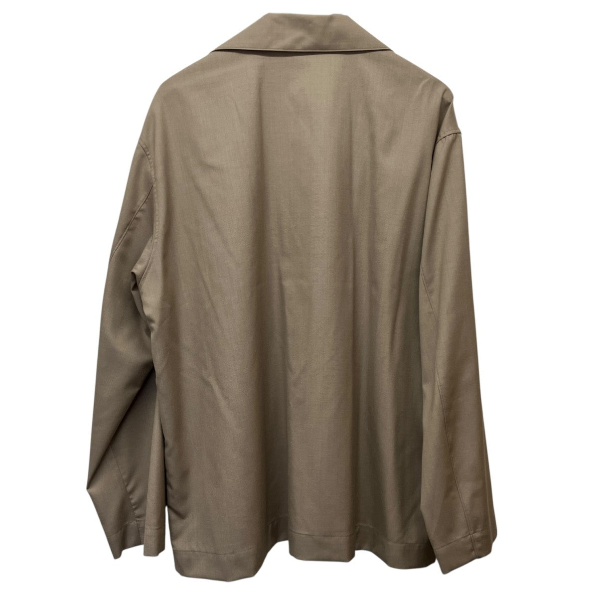 20SSWOOL SILK TROPICAL SHIRTS JACKETトロピカルシャツジャケットA20SB01WT