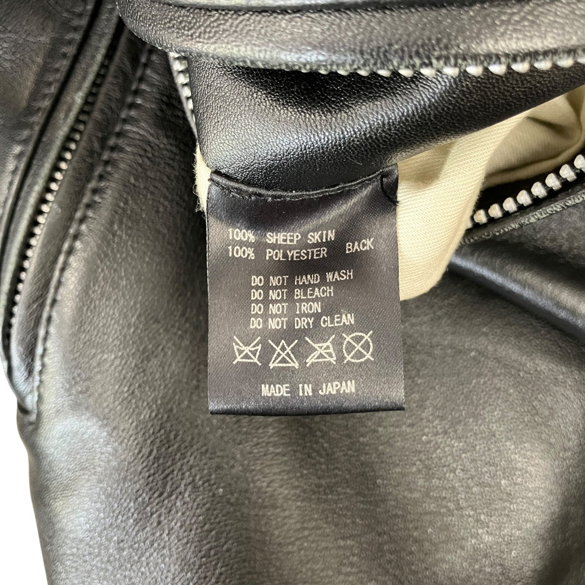 シングルレザージャケット