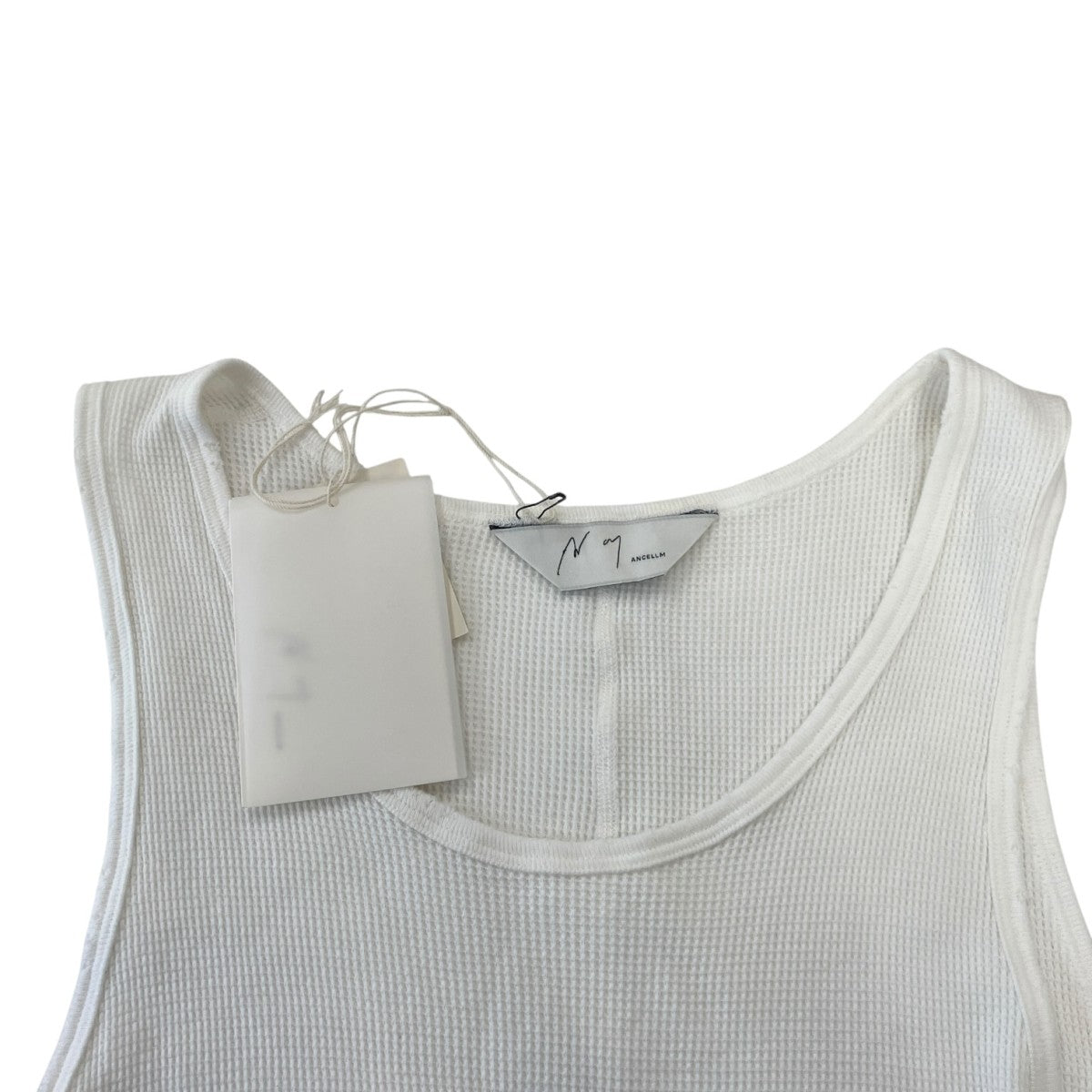 DAMAGE WAFFLE TANK TOPダメージワッフルタンクトップANC-CT105