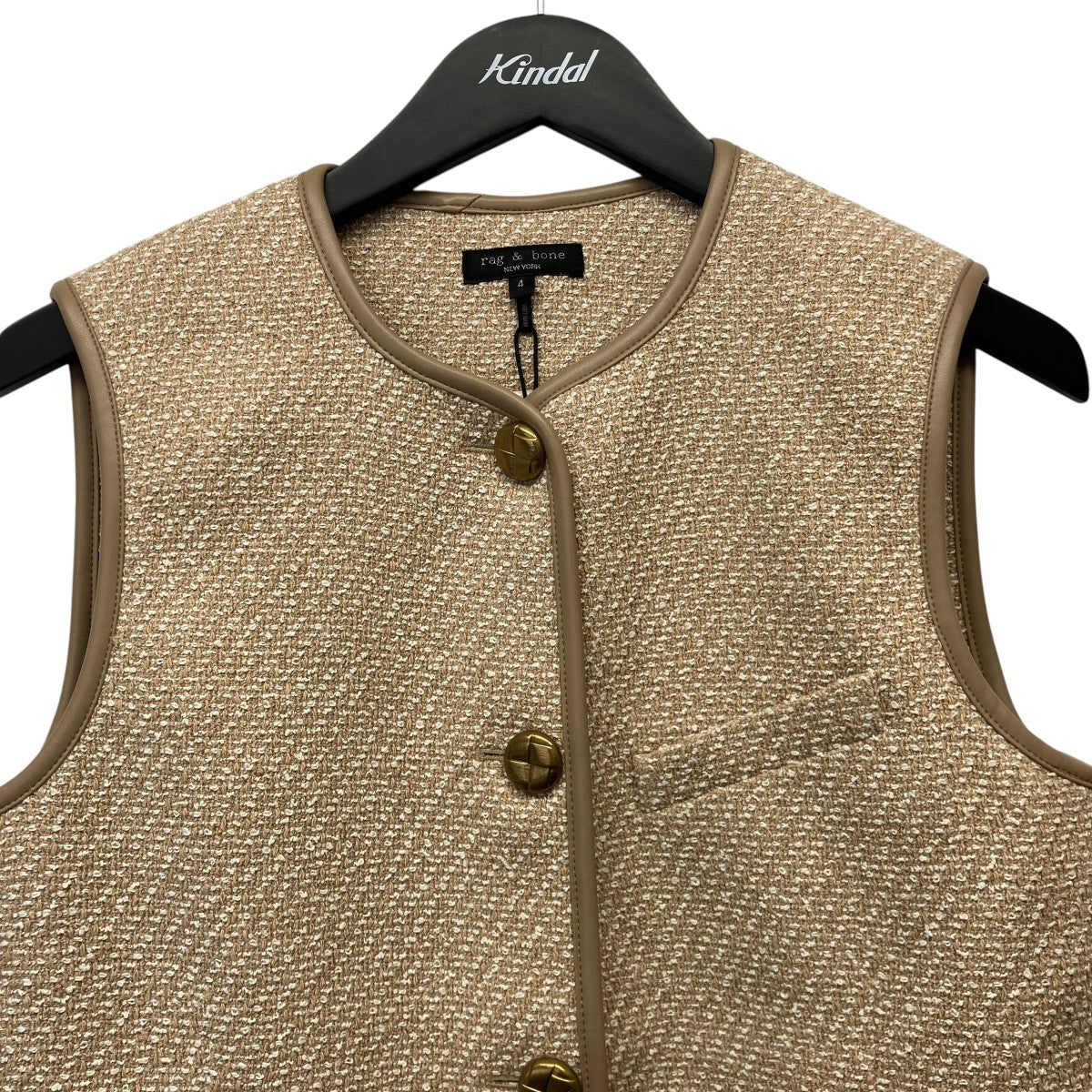 Bartlet Italian Tweed VestツイードベストWAW24H4005RI05