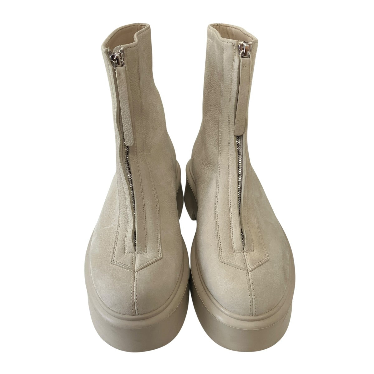 Zipped Bootヌバックレザーセンタージップブーツ