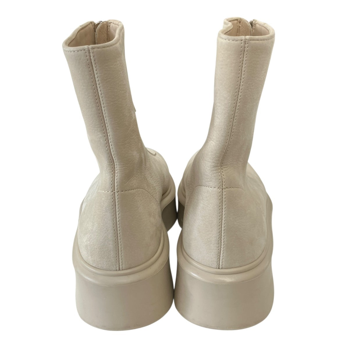 Zipped Bootヌバックレザーセンタージップブーツ