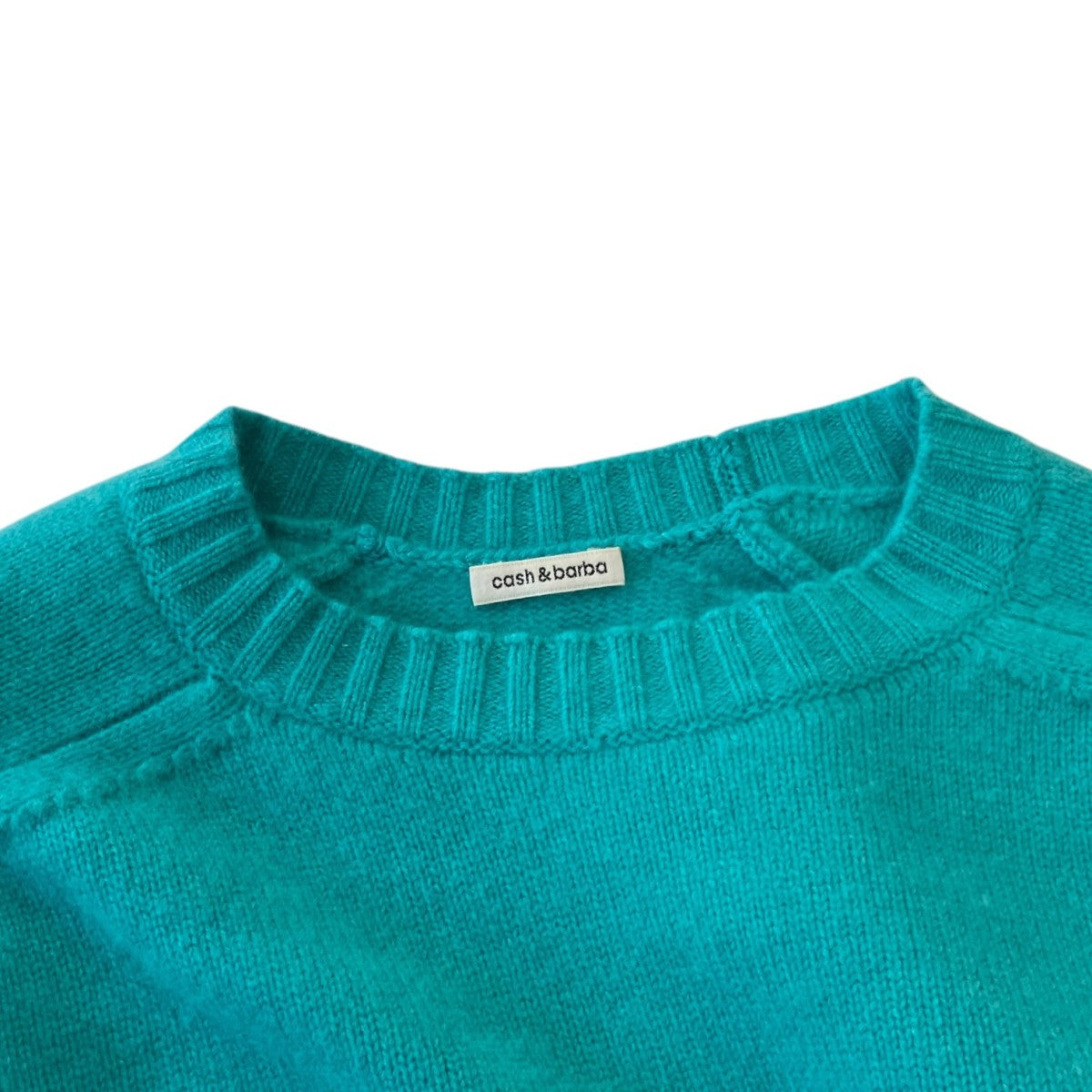 cash ＆ barba ベビーカシミヤクルーネックニットIMBSW001 古着・中古-3枚目のアイテム画像