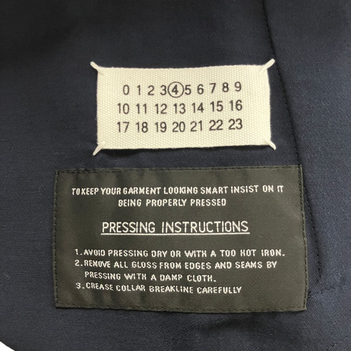 Maison Margiela 4 ステンカラーロングコートS51AA0122 古着・中古-6枚目のアイテム画像