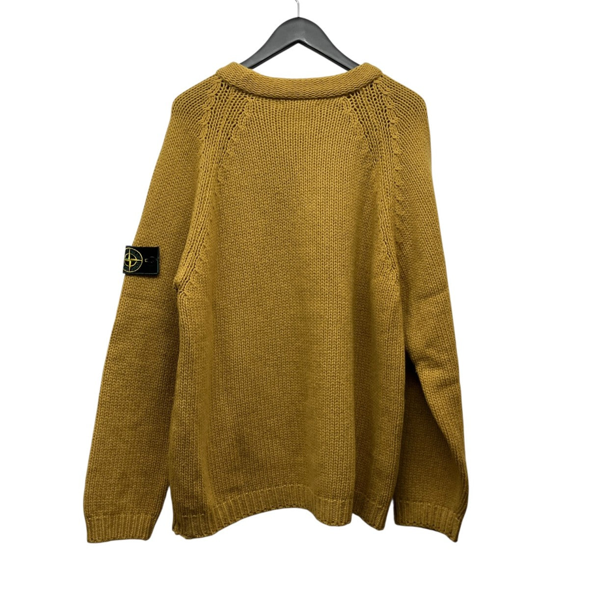 STONE ISLAND グリーンエッジウールクルーネックニット2424181 古着・中古-2枚目のアイテム画像
