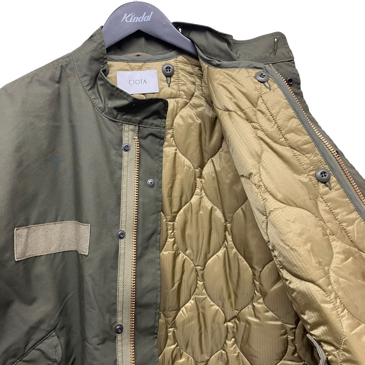 CIOTA M-65 Fishtail ParkaフィッシュテールパーカBZLM-110L 古着・中古-6枚目のアイテム画像