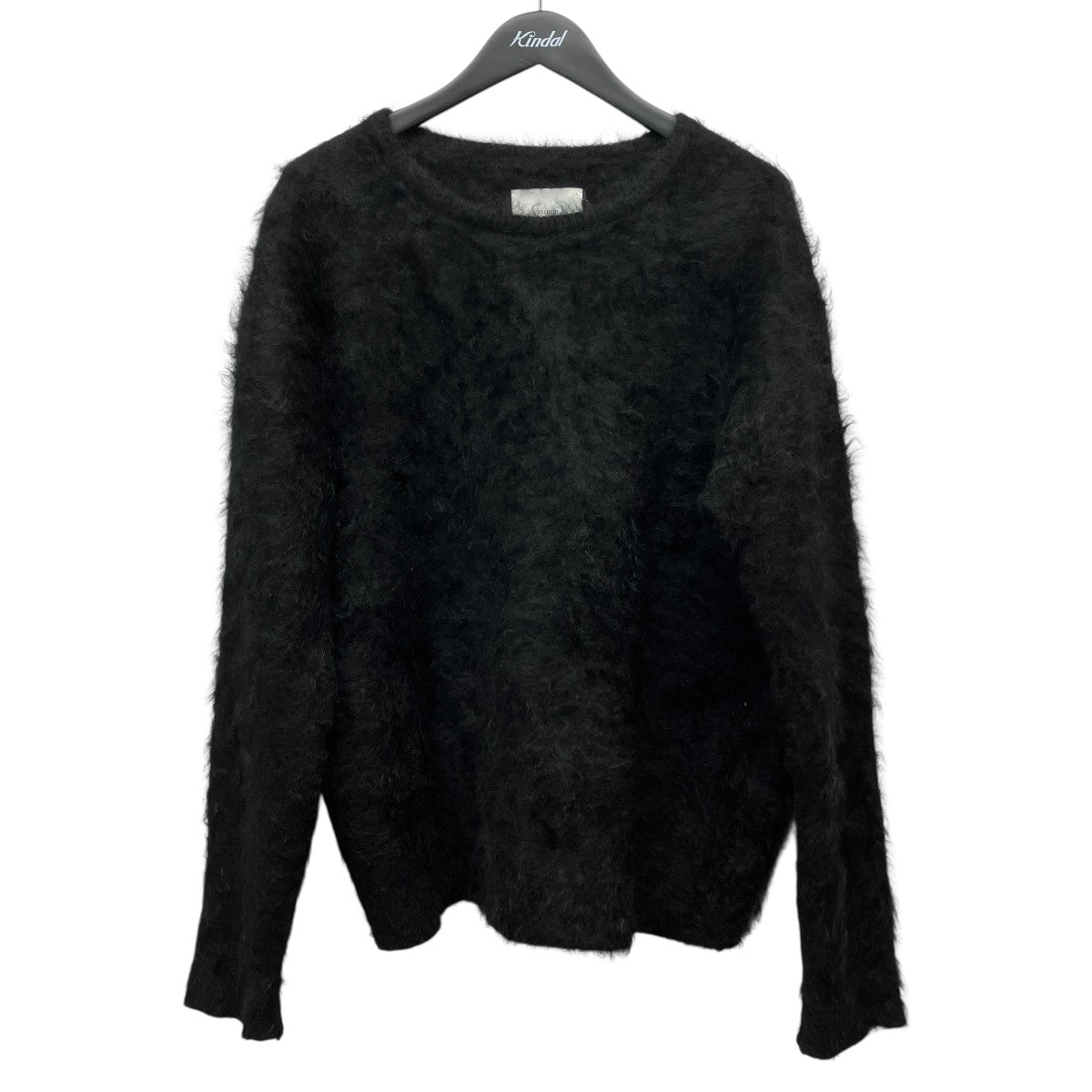 25AWCASHMERE SHAGGY KNIT CREW NECKカシミヤシャギーニットクルーネックST.1307