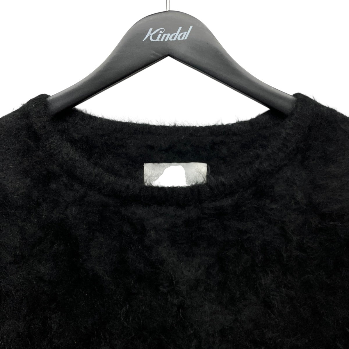 25AWCASHMERE SHAGGY KNIT CREW NECKカシミヤシャギーニットクルーネックST.1307