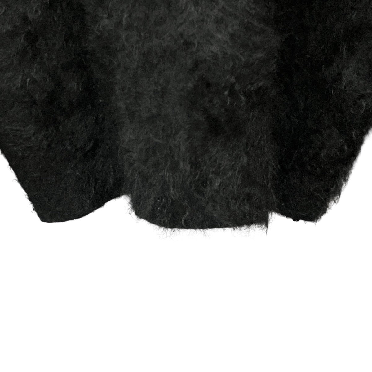 25AWCASHMERE SHAGGY KNIT CREW NECKカシミヤシャギーニットクルーネックST.1307