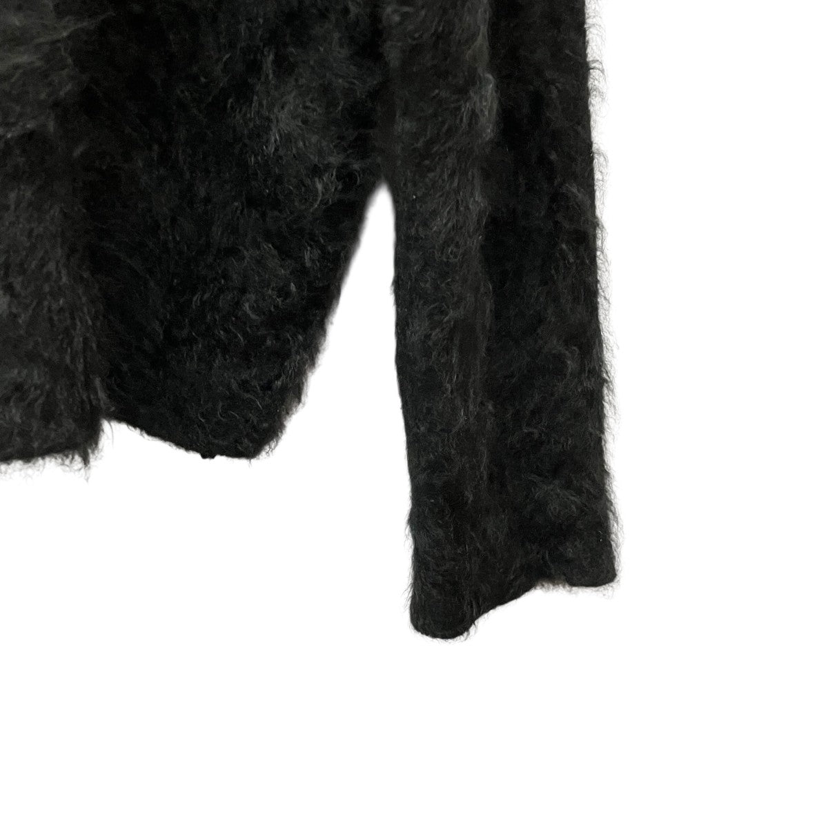 25AWCASHMERE SHAGGY KNIT CREW NECKカシミヤシャギーニットクルーネックST.1307