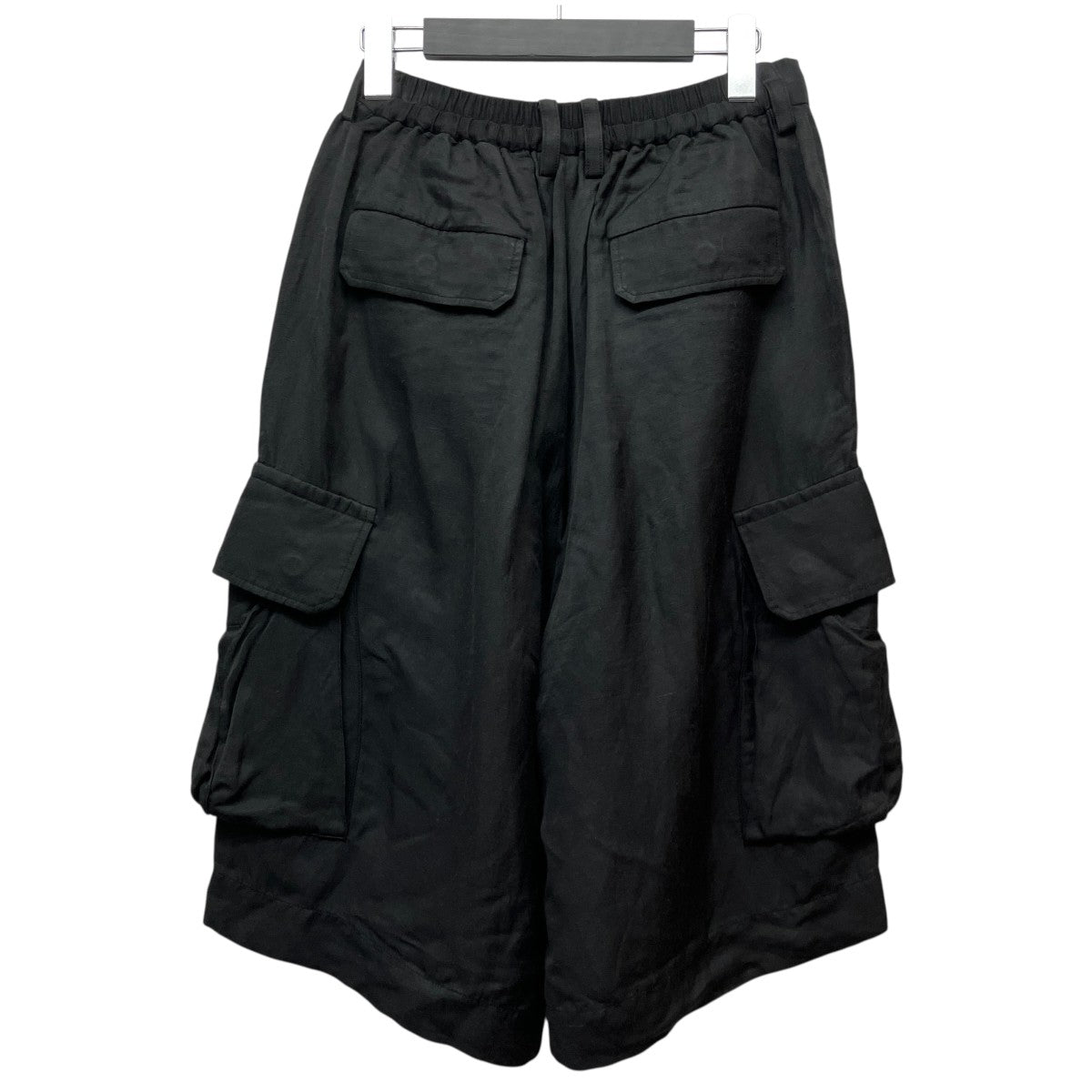 26SSVIS LI BRIGHT TWILL CARGO SHORT TROUSERSヴィスコースリネンカーゴハーフパンツST.1458