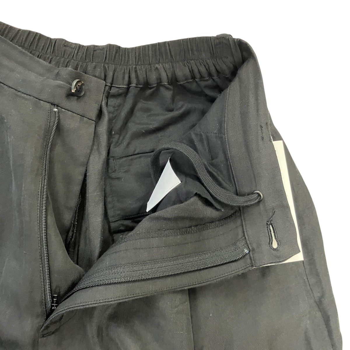 26SSVIS LI BRIGHT TWILL CARGO SHORT TROUSERSヴィスコースリネンカーゴハーフパンツST.1458