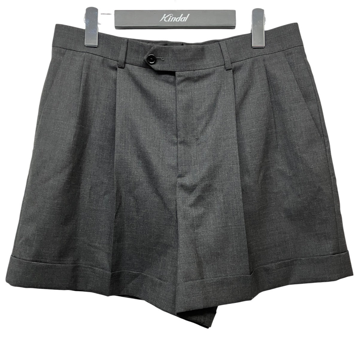 CELINE Short School BoyウールスクールボーイショートパンツRP03J792H 古着・中古-1枚目のアイテム画像