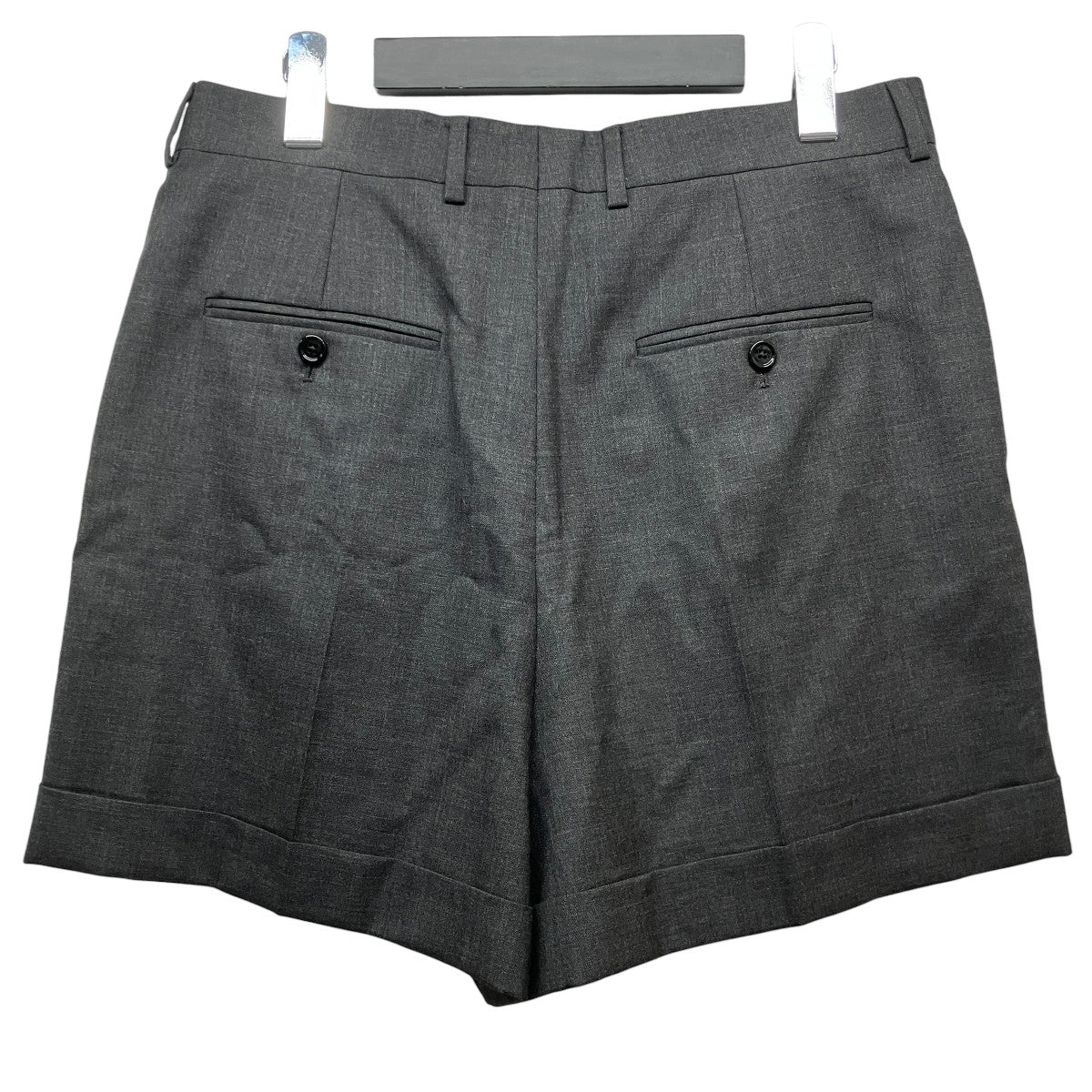 CELINE Short School BoyウールスクールボーイショートパンツRP03J792H 古着・中古-2枚目のアイテム画像