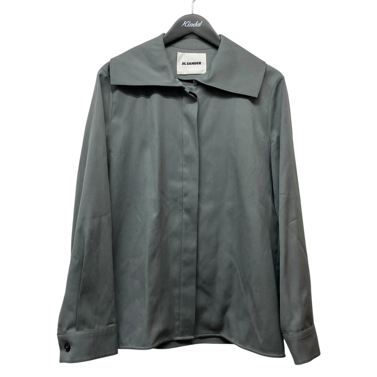 JIL SANDER ウールセーラーシャツジャケットJSCU602006WU20250021 古着・中古-1枚目のアイテム画像