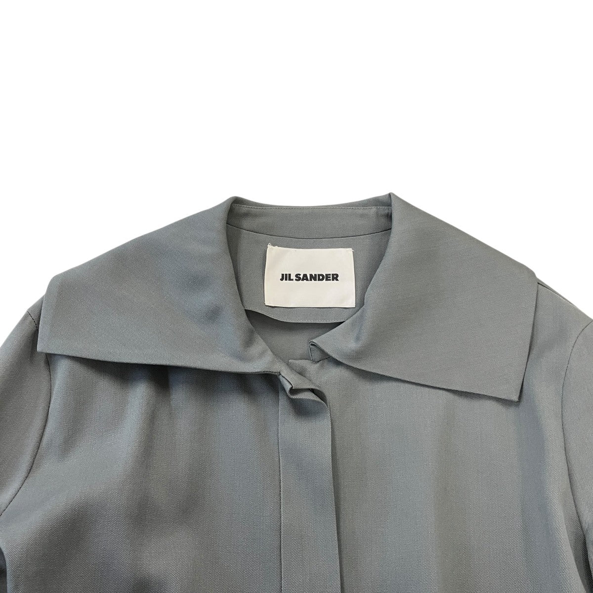 JIL SANDER ウールセーラーシャツジャケットJSCU602006WU20250021 古着・中古-3枚目のアイテム画像