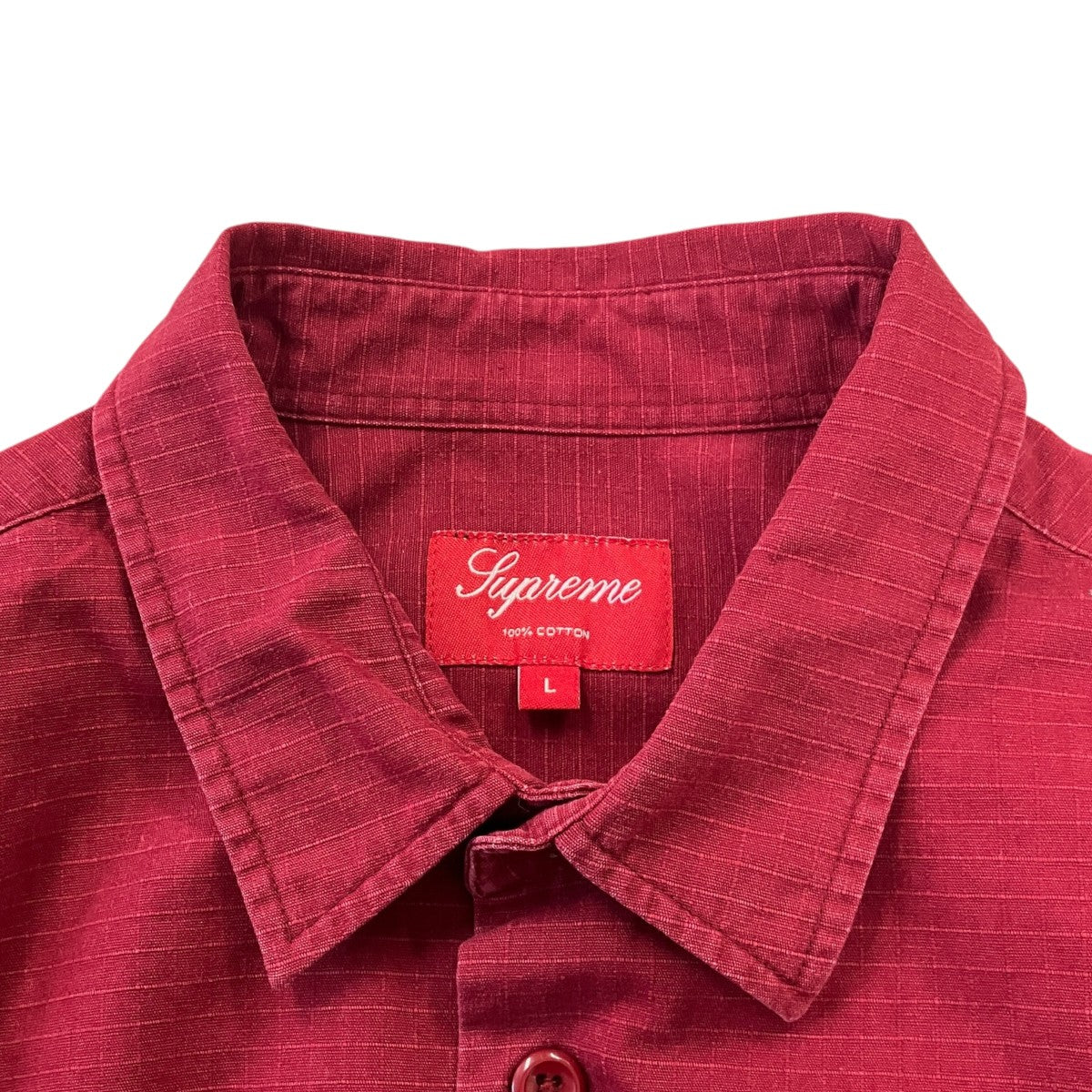 Supreme コットンワークシャツ 古着・中古-3枚目のアイテム画像