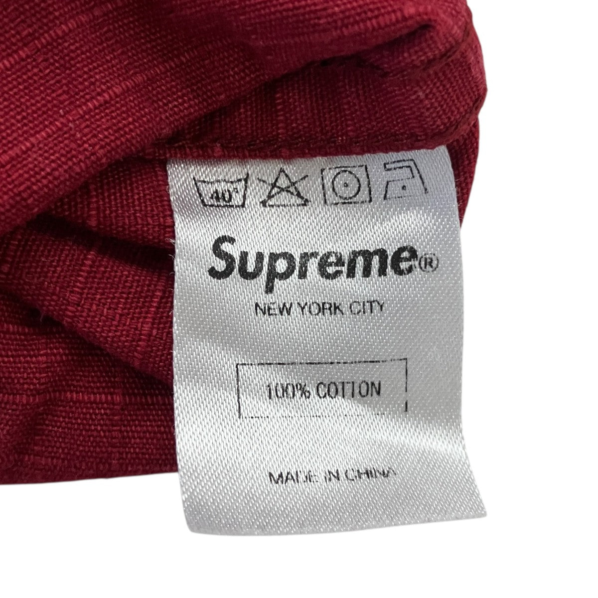 Supreme コットンワークシャツ 古着・中古-5枚目のアイテム画像