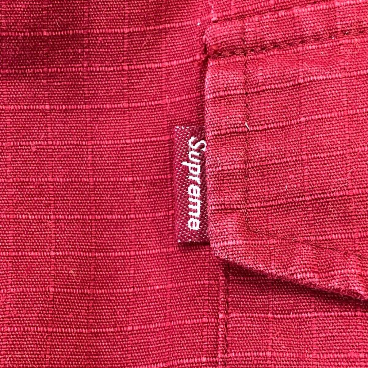 Supreme コットンワークシャツ 古着・中古-6枚目のアイテム画像
