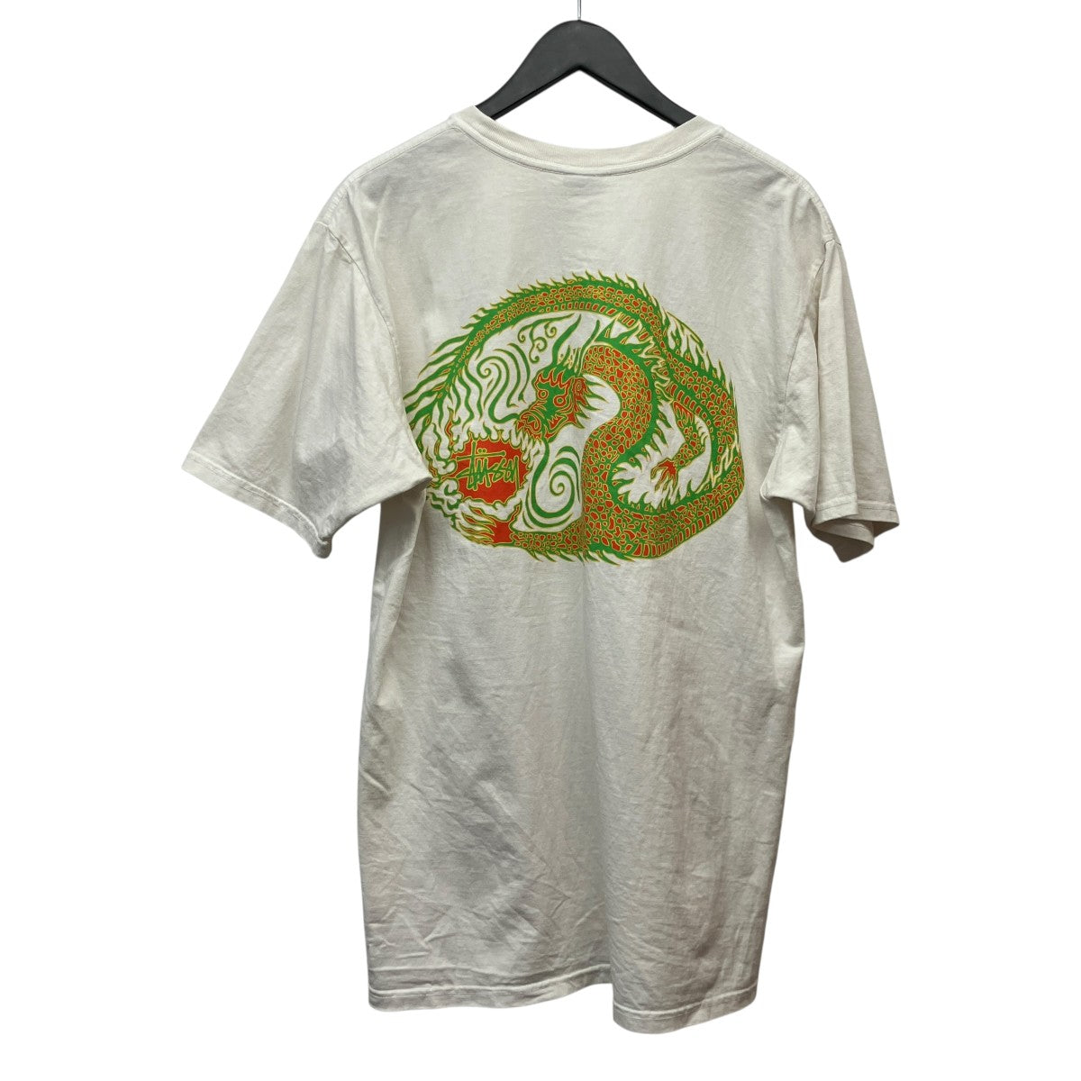 Dragon Pigment Dyed TeeドラゴンプリントTシャツ