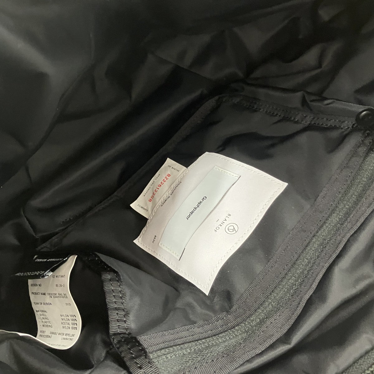 Blankof for GP Medium Crescent BagナイロンショルダーバッグGU263-90513