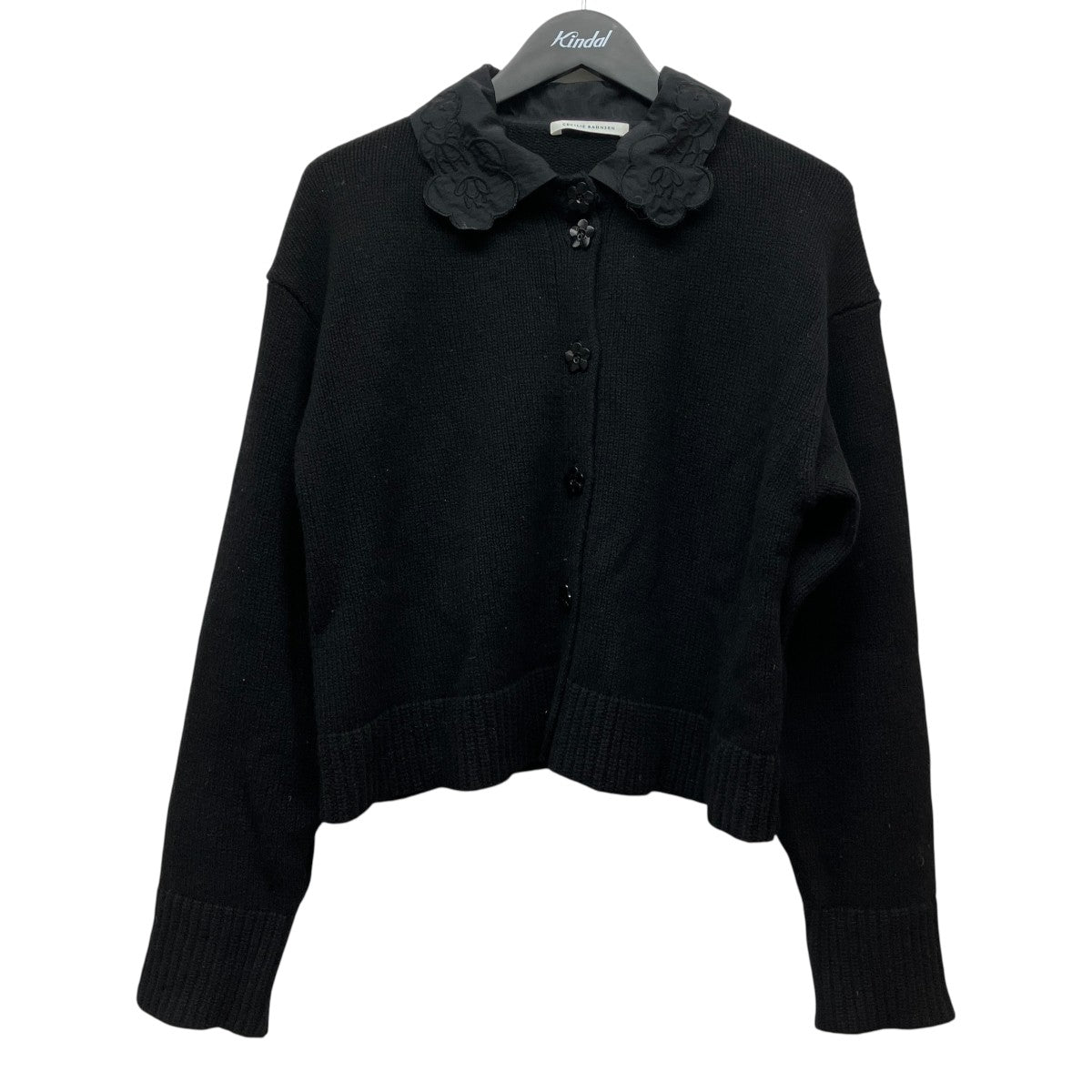 Cecilie Bahnsen 25AWBLAIR SKIRT RECYCLED TAFFETAリサイクルカシミアフロックスカーディガン2.25KNI52002 古着・中古-1枚目のアイテム画像