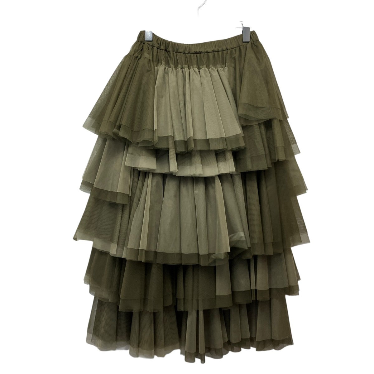 25SS「Tulle Ruffle Tiered Skirt」チュールティアードスカート