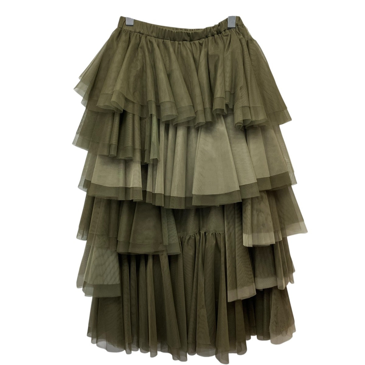 25SS「Tulle Ruffle Tiered Skirt」チュールティアードスカート