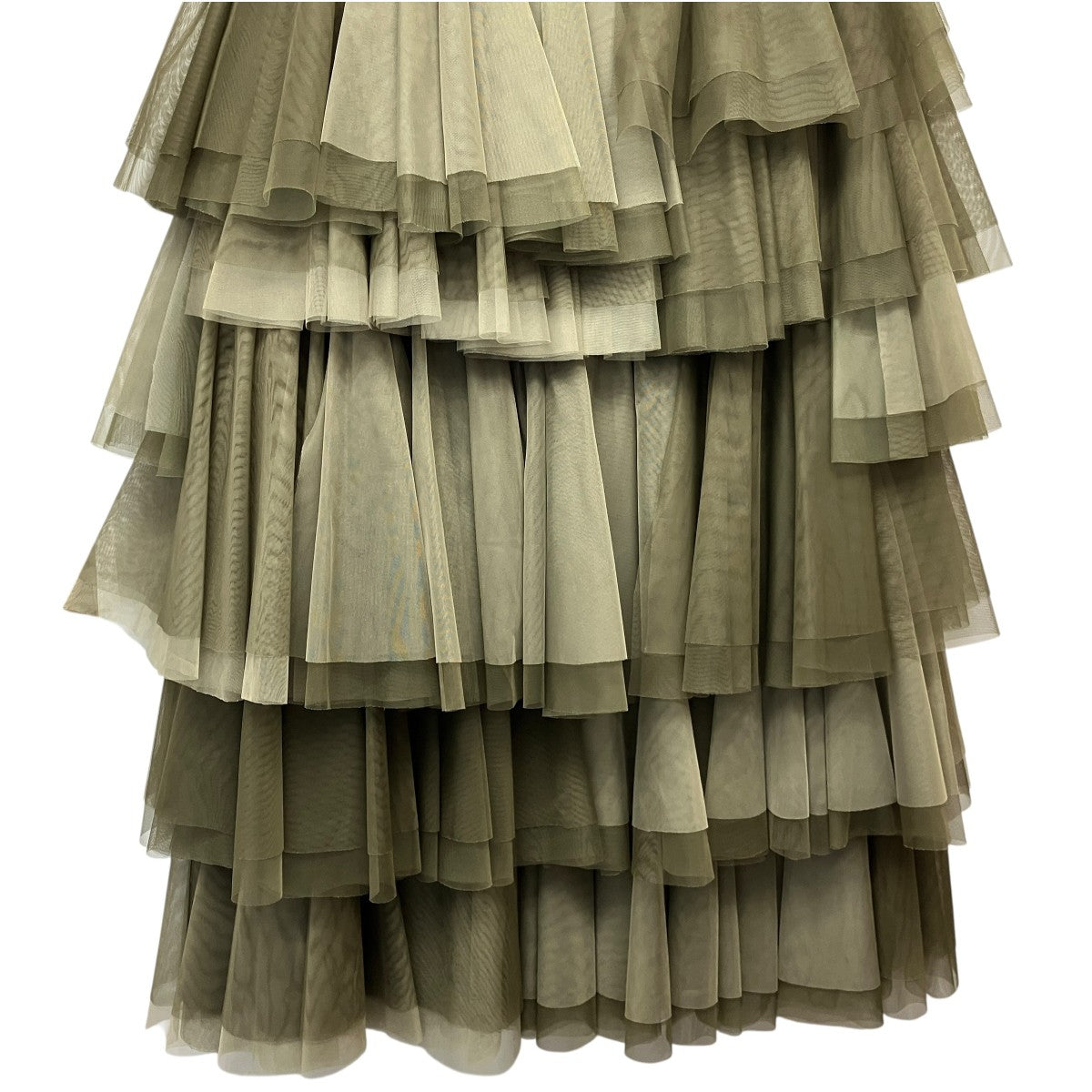 25SS「Tulle Ruffle Tiered Skirt」チュールティアードスカート